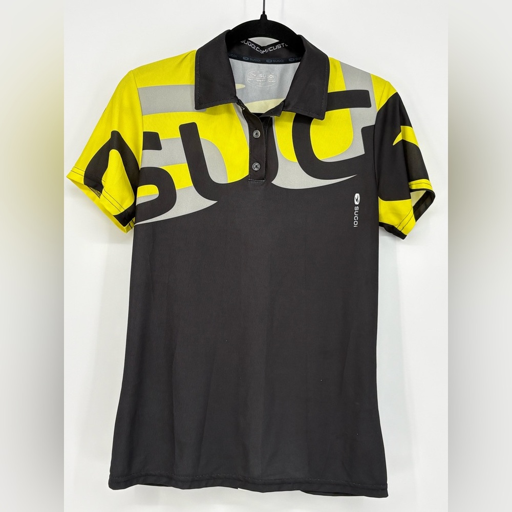 SUGOI Cycling Jersey Black and Yellow Women’s Medium